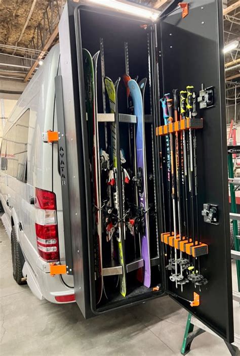 expanded metal ski box|ski shelf storage box.